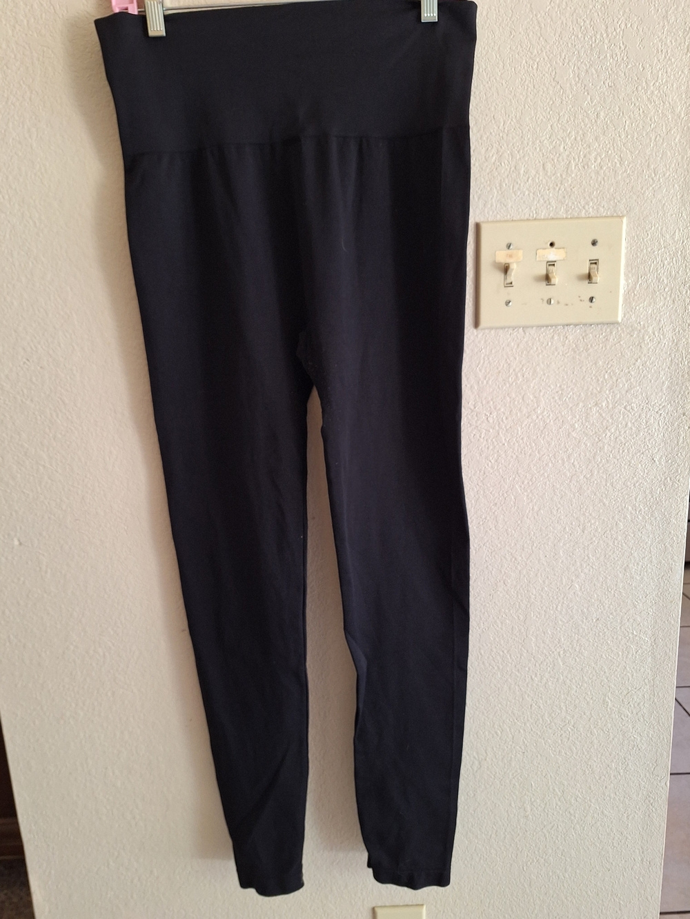Soho Women's High-Waist Black Leggings SzL/XL